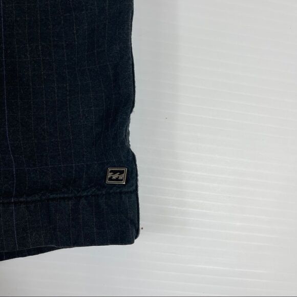 Billabong Design Works Shorts Black Cargo Outdoors Casual Men's 36 Flat Front - Picture 3 of 11